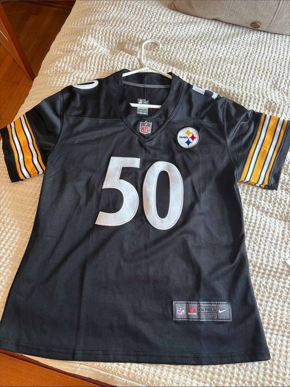 Nike Steelers Shazier #50 Football Jersey